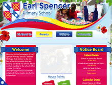 Tablet Screenshot of earlspencerprimary.org